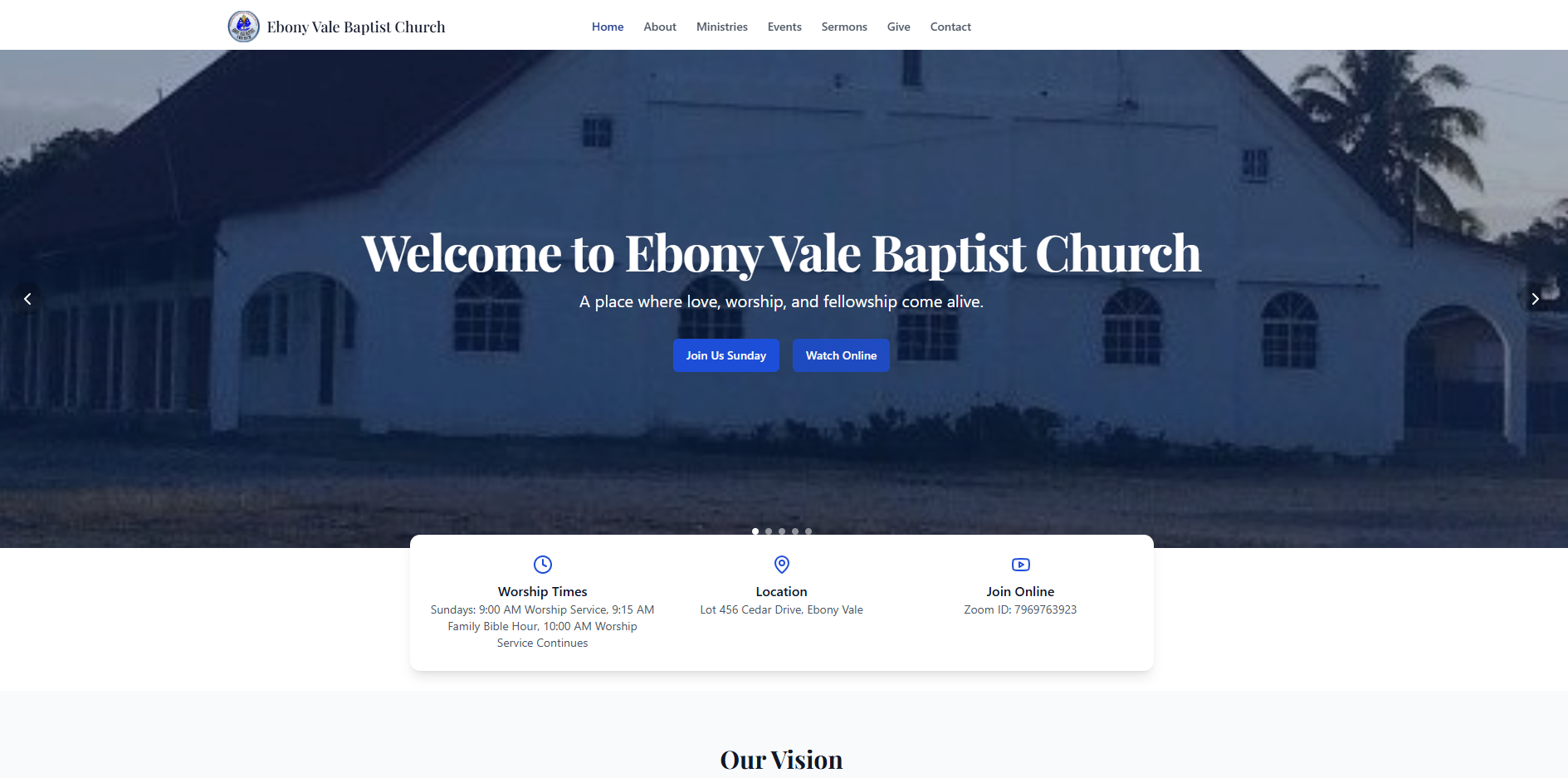 Preview of Ebony Vale Baptist